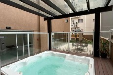 APARTAMENTO MOBILIADO FRENTE AVENIDA