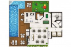APARTAMENTO NO CORAO DA MEIA PRAIA, VISTA MAR