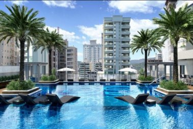 Apartamento pronto 4 suites proximo ao mar meia pr